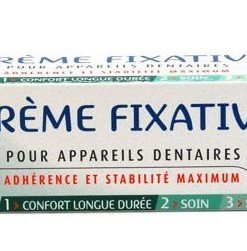 Crème fixative pour prothèse dentaire 40g